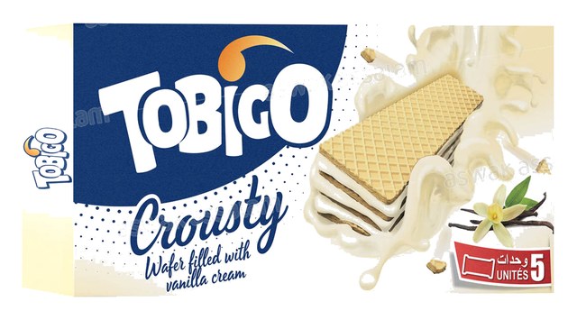 BISCUIT SANDWICH ROUNDY CHOCOLAT PACK 5*45G TOBIGO
