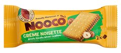 BISCUIT SANDWICH FOURRE CREME NOISETTE 34G NOOCO