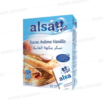 Sucre Vanillé Alsa 10 Unités