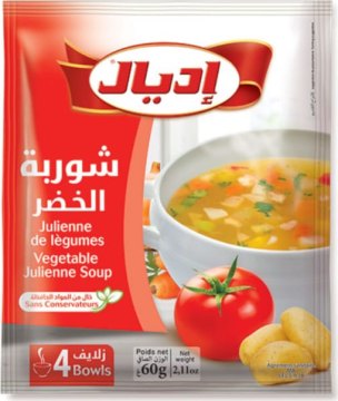 Julienne de légumes 51g - IDEAL