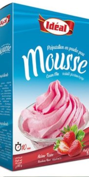 Préparation pour mousse saveur fraise 110g - IDEAL