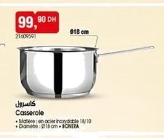 Casserole Bonera – Ø18 cm