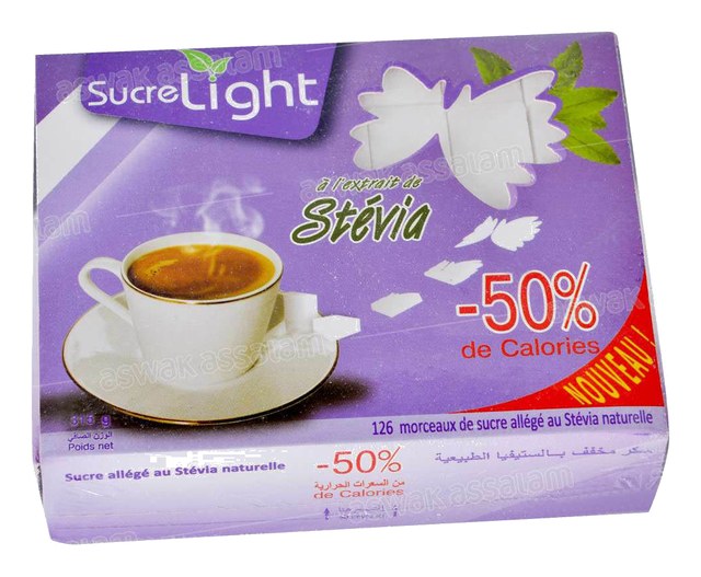 SUCRE EN MORCEAUX A L’EXTRAIT DE STEVIA 315G SUCRE LIGHT