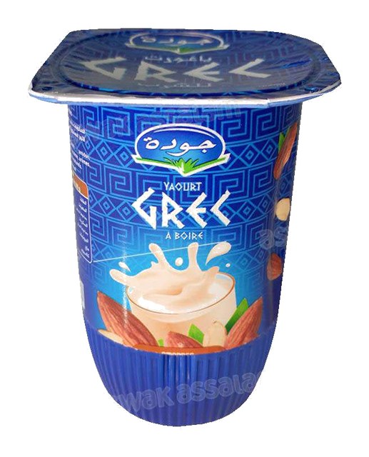 YAOURT GREC A BOIRE PATE D’AMANDES 160G JAOUDA