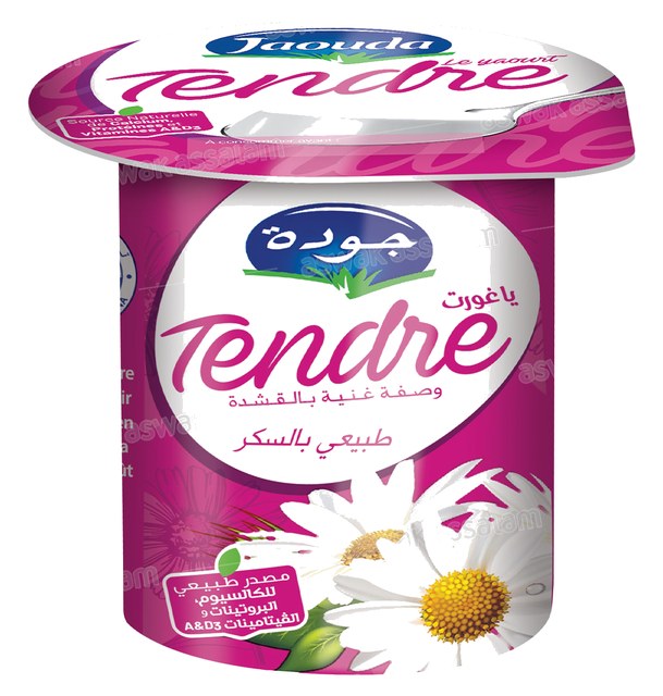 YAOURT TENDRE NATURE SUCRE 110G JAOUDA