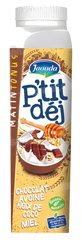 YAOURT A BOIRE CHOCOLAT, AVOINE, NOIX DE COCO & MIEL 320G P’TIT DEJ JAOUDA