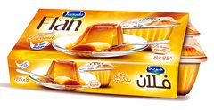 FLAN AU COULIS DE CARAMEL 8*85G PACK JAOUDA
