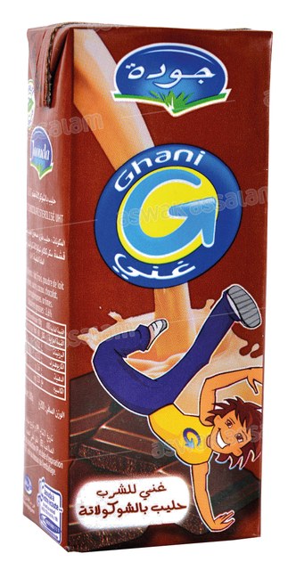 LAIT AROMATISE GHANI CHOCOLAT 200 G JAOUDA