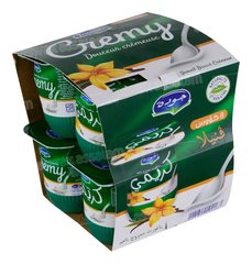 YAOURT CREMY VANILLE 8*110G PACK JAOUDA