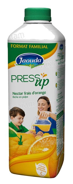 JUS D’ORANGE AU LAIT 420G PRESS UP JAOUDA