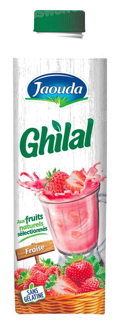YAOURT A BOIRE FRAISE GHILAL 440G JAOUDA