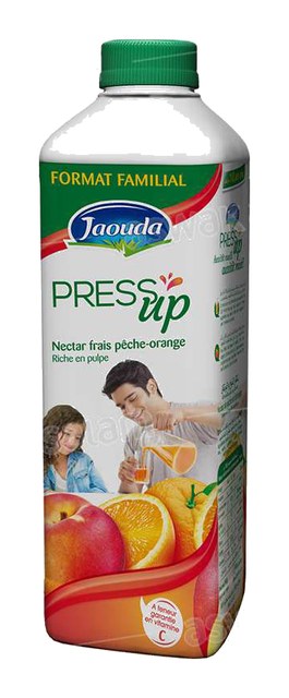 NECTAR PRESS’UP FRAIS PECHE-ORANGE 950G JAOUDA