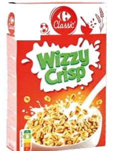 Céréales croustillantes Wizzy Crisp Kids – 375g