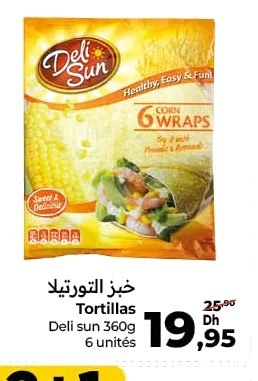 Tortillas Deli Sun – 360g