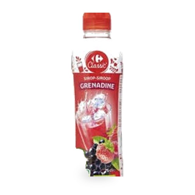 Sirop de grenadine Carrefour Classic – 75cl