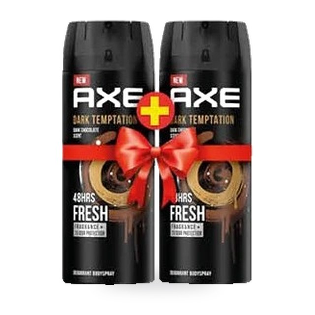 Déodorant spray Axe Dark Temptation – Lot de 2 x 150ml