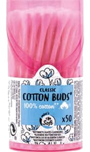 Boîte de bâtonnets de coton Carrefour Soft – Lot de 50
