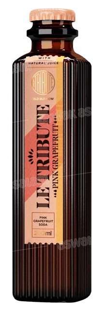 BOISSON GAZEUSE AU JUS NATUREL DE PAMPLEMOUSSE ROSE 200ML LE TRIBUTE