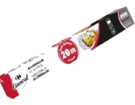 Rouleau d’aluminium renforcé Carrefour – 20m