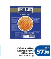 Saumon fumé Atlantique Fish Aven – 100g