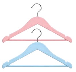 Cintres pour enfant – Lot de 6