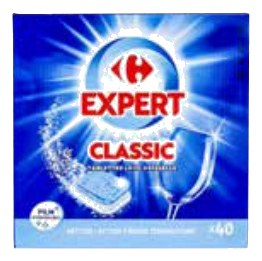 Tablettes pour lave-vaisselle Carrefour – 40 unités