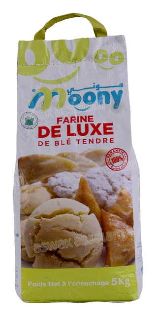 FARINE DE LUXE BLE TENDRE 5KG MOONY