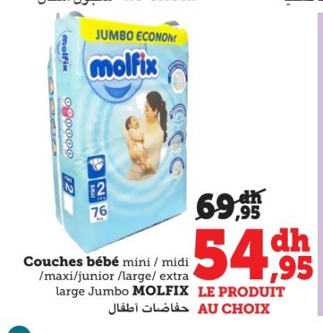 Couches bébé MOLFIX – Jumbo