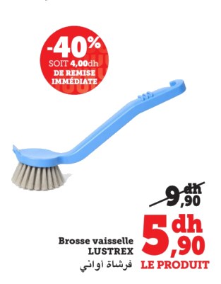 Brosse vaisselle LUSTREX