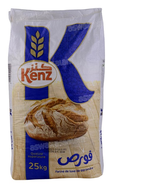 FARINE DE LUXE DE BLE TENDRE 25KG KENZ