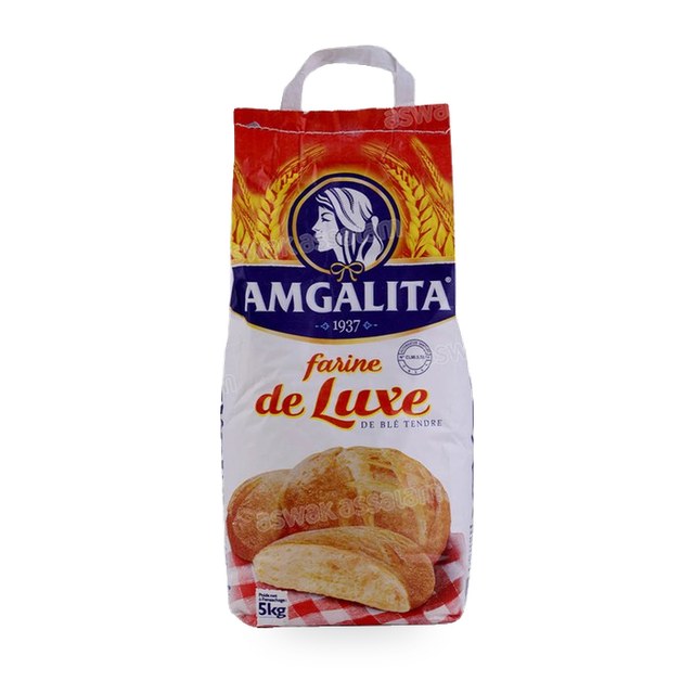 FARINE LUXE DE BLE TENDRE 5KG AMGALITA
