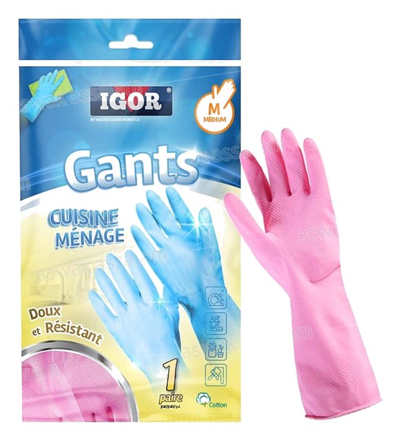 GANTS DE MENAGE MEDIUM IGOR