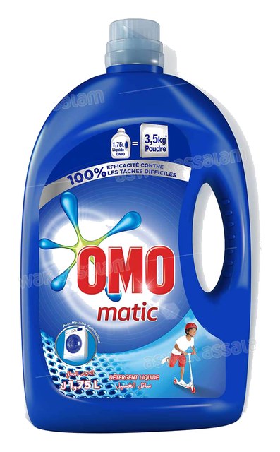 LESSIVE LIQUIDE ACTIVE CLEAN 1,75L OMO
