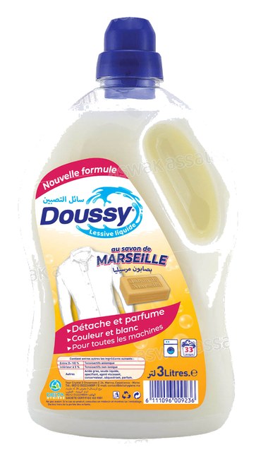 LESSIVE LIQUIDE AU SAVON DE MARSEILLE 3L DOUSSY