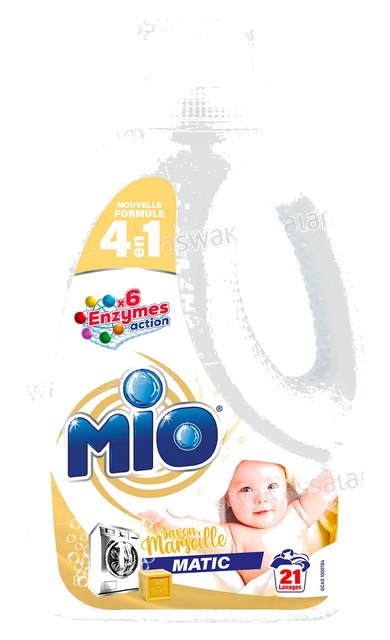 LESSIVE LIQUIDE BEBE 4 EN 1 AU SAVON DE MARSEILLE 1L MIO
