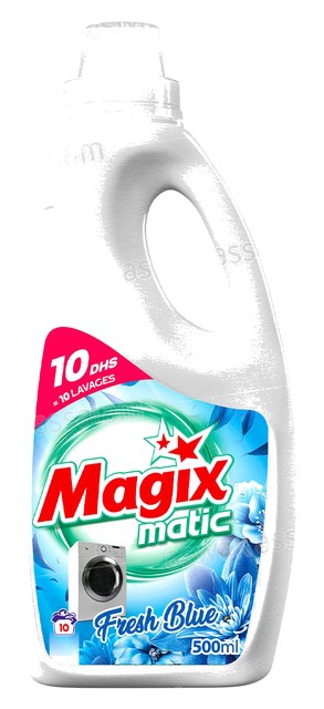 LESSIVE LIQUIDE FRESH BLUE 500ML MAGIX