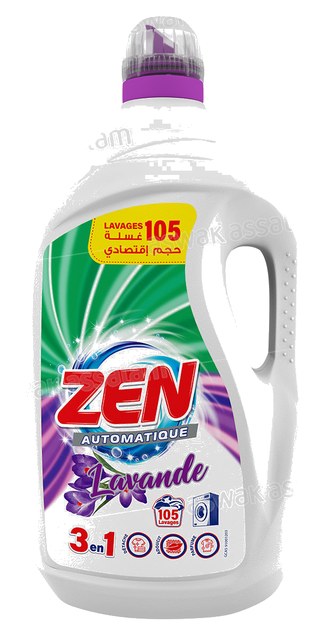 LESSIVE LIQUIDE LAVANDE 5L ZEN