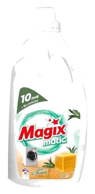 LESSIVE LIQUIDE SAVON DE MARSEILLE 500ML MAGIX