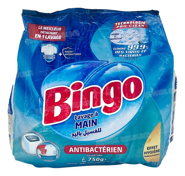 LESSIVE MAIN REGULAR 750G BINGO