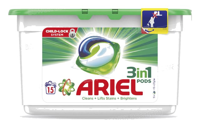 LESSIVE PODS 3EN1 15 DOSES ARIEL