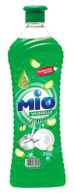 LIQUIDE VAISSELLE 750ML POMME MIO
