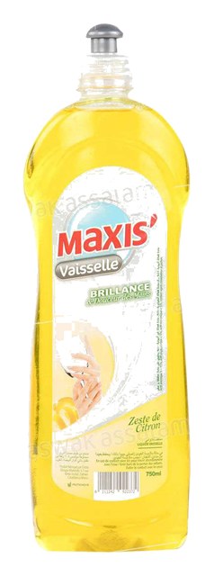 LIQUIDE VAISSELLE CITRON 750 ML MAXI’S