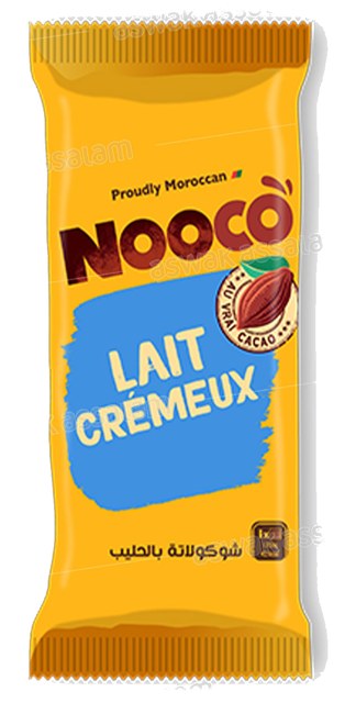CHOCOLAT LAIT CREMEUX 9G NOOCO