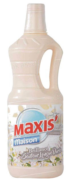 NETTOYANT SOL FLEUR D’ORANGER 1L MAXI’S