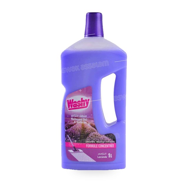 NETTOYANT SOL LAVANDE 1L WASHY