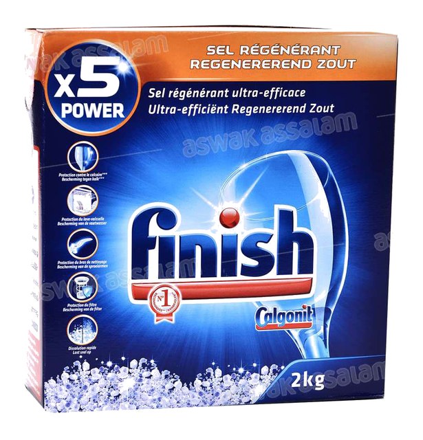 SEL POUR LAVE-VAISSELLE 2KG FINISH