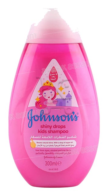 BABY SHAMPOOING SHINY DROPS 300ML JOHNSON BABY