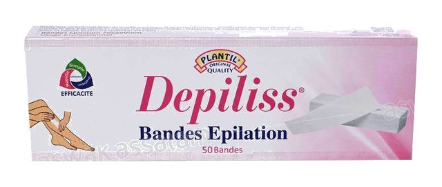 BANDES EPILATION 50 UNITES DEPILISS