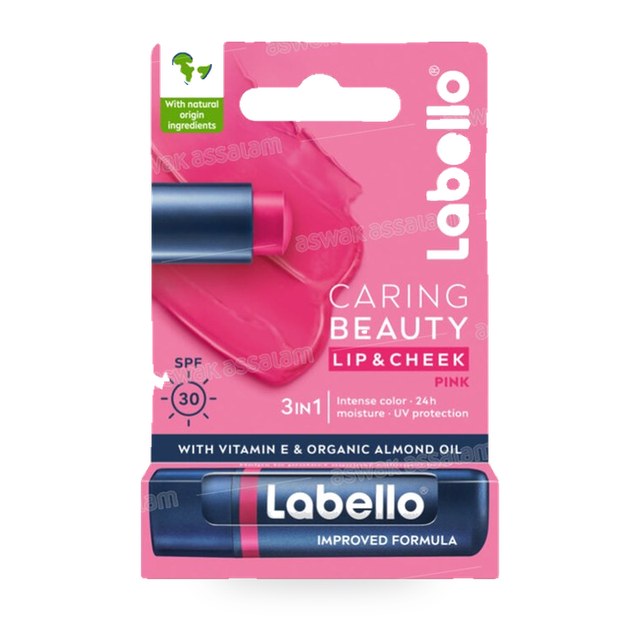 BAUME A LEVRES 3EN1 PINK 4,8G LABELLO