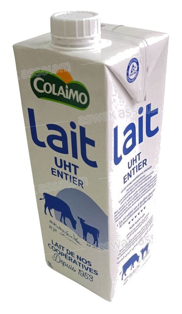 LAIT UHT ENTIER 1L COLAIMO
